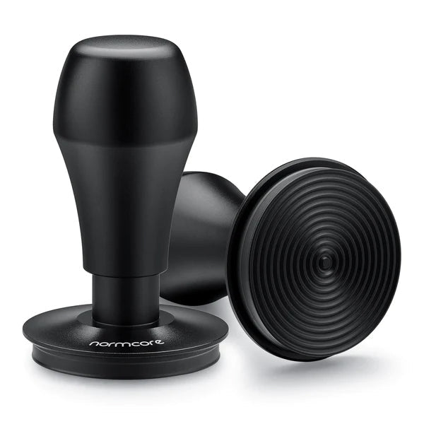 Normcore Spring-Loaded Tamper V4 Titanium Ripple